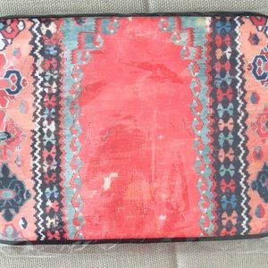 Society6 kilim print laptop sleeve NWOT